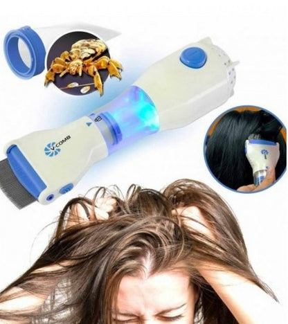 Electric V Comb Lice Removal – Anti Lice Machine for Head & Hair Care