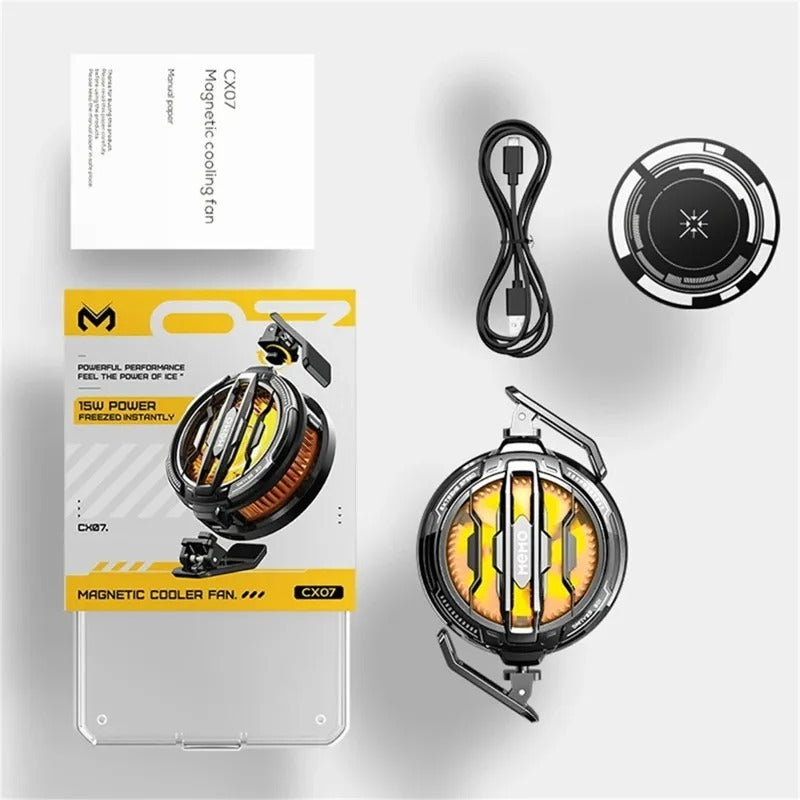 CX07 Gaming Cooling Fan – Phone Radiator for Android, iPhone & iPad