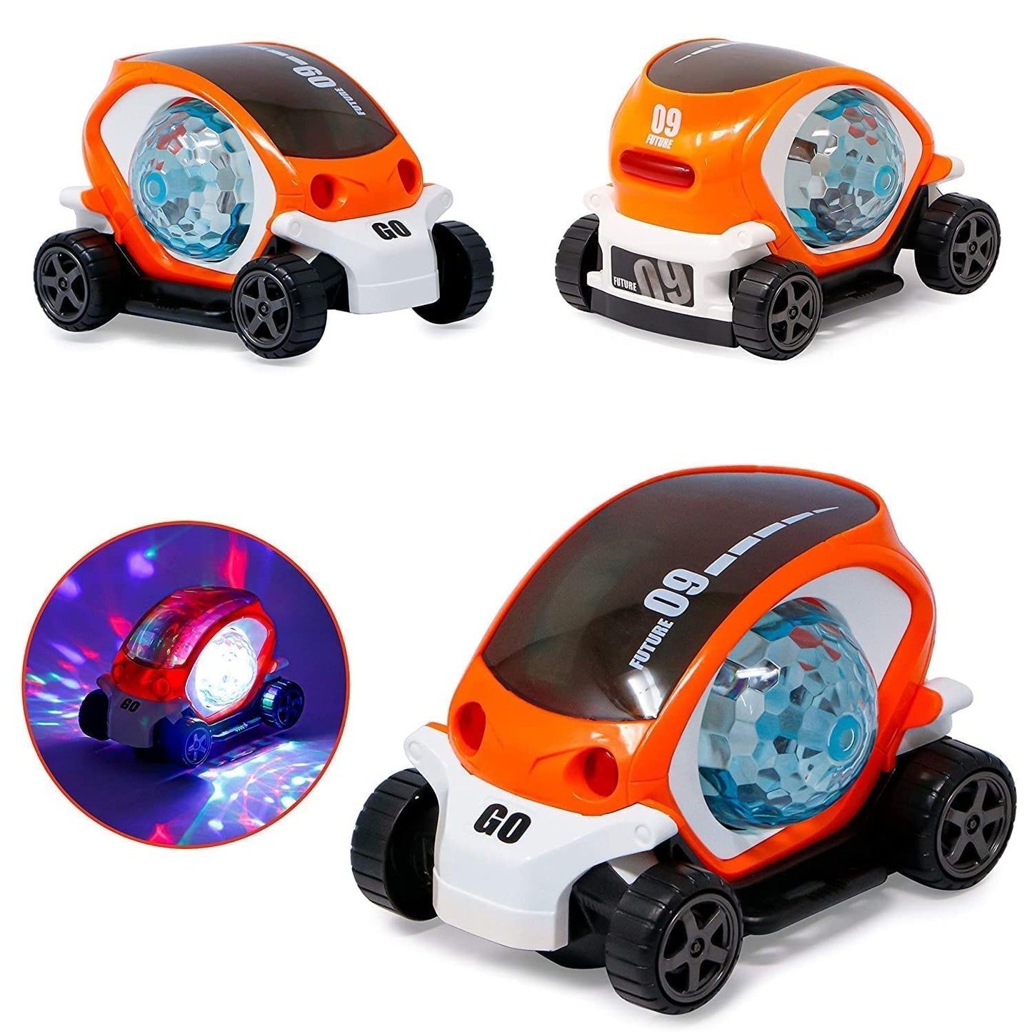 Rechargeable Musical Stunt Car