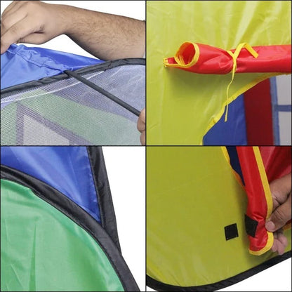 Portable Kids Play Tent House – Lightweight Foldable Playhouse