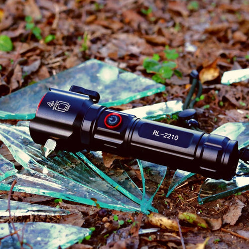 RL-2210 Emergency Flashlight- Multifunction LED Flashlight RL-2210 Long Lasting Backup Torch