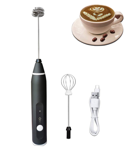 Portable Mini Electric Frother – Milk, Coffee, Latte & Cappuccino Mixer