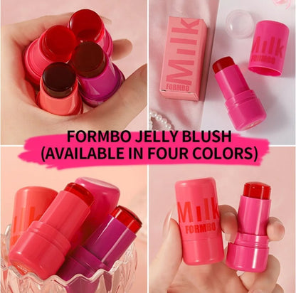 "Jelly Blush Stick – Multi-Function Cheek & Lip Tint for Women"