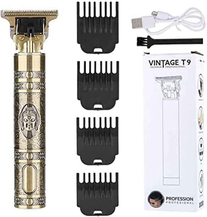 Men’s Vintage T9 Trimmer – Professional Hair Shaving Machine