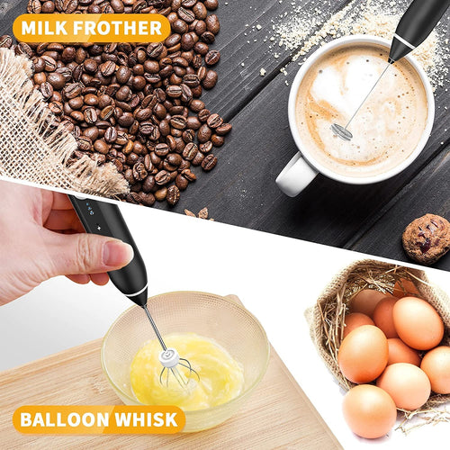 Portable Mini Electric Frother – Milk, Coffee, Latte & Cappuccino Mixer