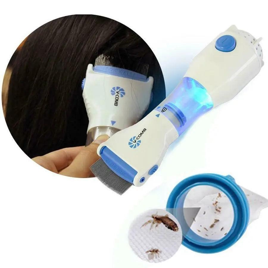 Electric V Comb Lice Removal – Anti Lice Machine for Head & Hair Care